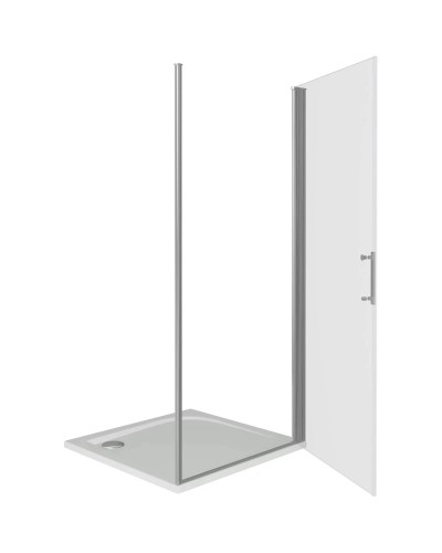 Душевая дверь 100 см Good Door Mokka DR-100-C-WE прозрачное