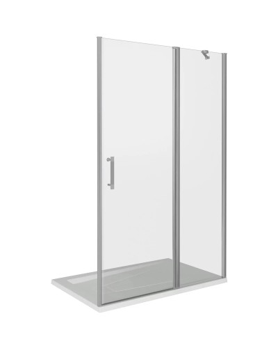 Душевая дверь 110 см Good Door Mokka WTW-110-C-WE прозрачное