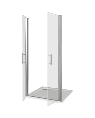 Душевая дверь 80 см Good Door Mokka SD-80-C-WE прозрачное