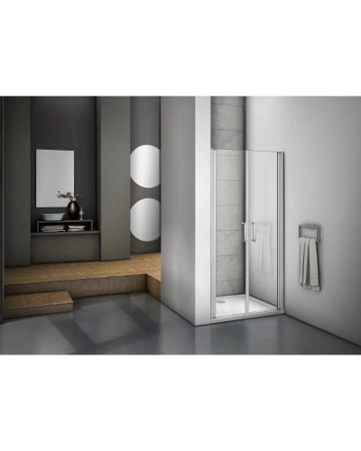 Душевая дверь 100 см Good Door Mokka SD-100-C-WE прозрачное