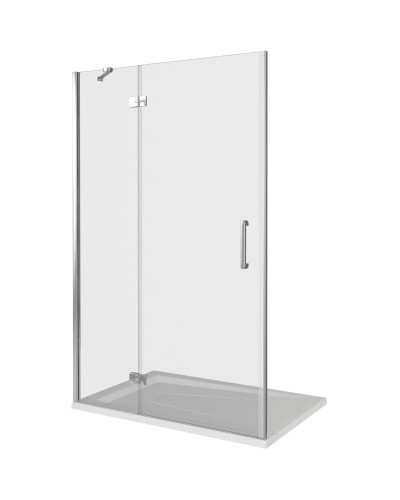 Душевая дверь 110 см Good Door Saturn WTW-110-C-CH-L прозрачное