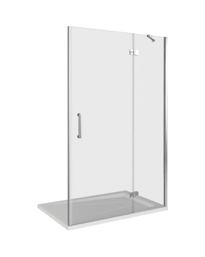 Душевая дверь 130 см Good Door Saturn WTW-130-C-CH-R прозрачное