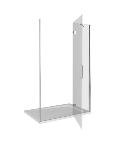 Душевая дверь 140 см Good Door Saturn WTW-140-C-CH-R прозрачное