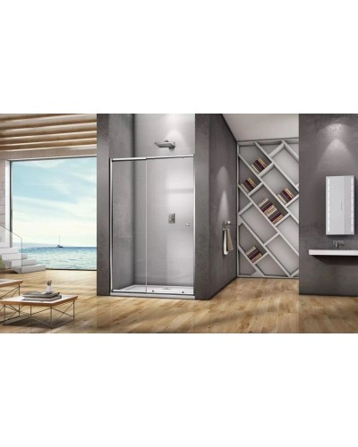 Душевая дверь 120 см Good Door Lira WTW-120-C-CH прозрачное