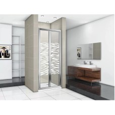 Душевая дверь 90 см Good Door Infinity SD-90-W-CH прозрачный с рисунком