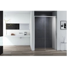 Душевая дверь 130 см Cezares DUET SOFT-M-BF-1-130-C-Cr прозрачное