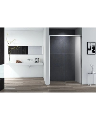 Душевая дверь 130 см Cezares DUET SOFT-M-BF-1-130-C-Cr прозрачное