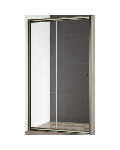 Душевая дверь Cezares Giubileo 120 GIUBILEO-BF-1-120-C-Br профиль Бронза стекло прозрачное