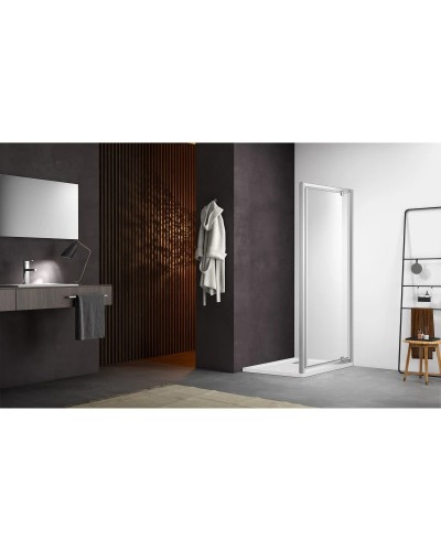 Душевая дверь 90 см Aquatek AQ ARI PI 09020CH прозрачное