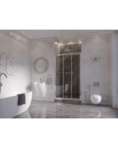 Душевая дверь 130 см Ambassador Forsa 17021104NX прозрачное