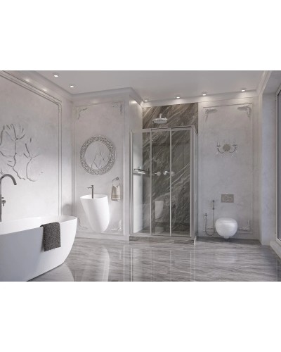 Душевая дверь 130 см Ambassador Forsa 17021104NX прозрачное