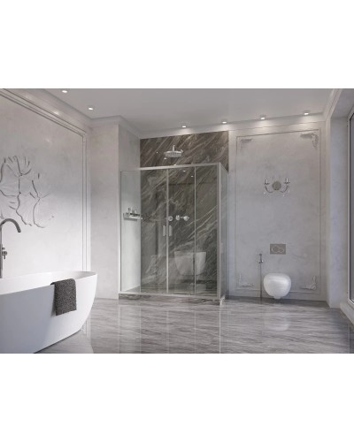 Душевая дверь 170 см Ambassador Forsa 17021112AX прозрачное