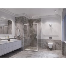 Душевая дверь 130 см Ambassador Forsa 17021119AX прозрачное