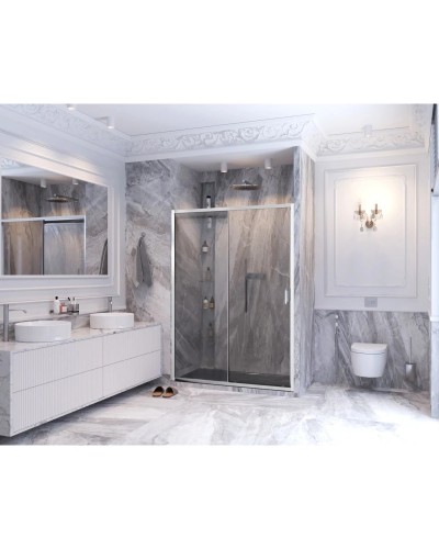 Душевая дверь 150 см Ambassador Forsa 17021121AX прозрачное