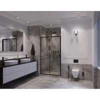 Душевая дверь 130 см Ambassador Forsa 17021219AB прозрачное