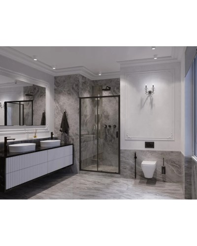 Душевая дверь 140 см Ambassador Forsa 17021220AB прозрачное