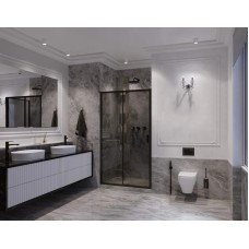 Душевая дверь 120 см Ambassador Forsa 17022218ABB тонированное