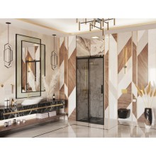 Душевая дверь 130 см Ambassador Benefit 19022202HBB тонированное