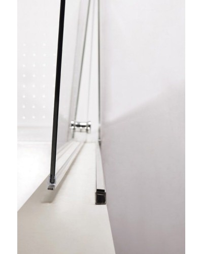 Душевая дверь Cezares Eco 60 ECO-O-B-1-60-C-Cr профиль Хром стекло прозрачное