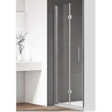 Душевая дверь в нишу Cezares BS-12 100 профиль Хром стекло прозрачное