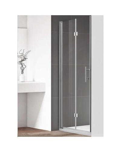 Душевая дверь в нишу Cezares BS-12 100 профиль Хром стекло прозрачное