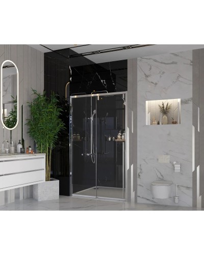 Душевая дверь 120 см Ambassador Intense 110021101IX прозрачное