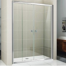 Душевая дверь Cezares Pratico 160 PRATICO-BF-2-160-C-Cr профиль Хром стекло прозрачное