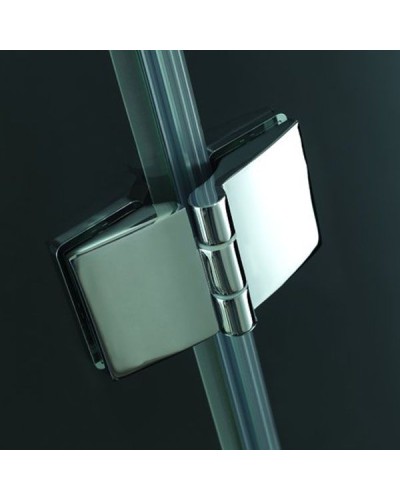 Душевая дверь в нишу Cezares Verona B-13-80 175 профиль Хром стекло прозрачное