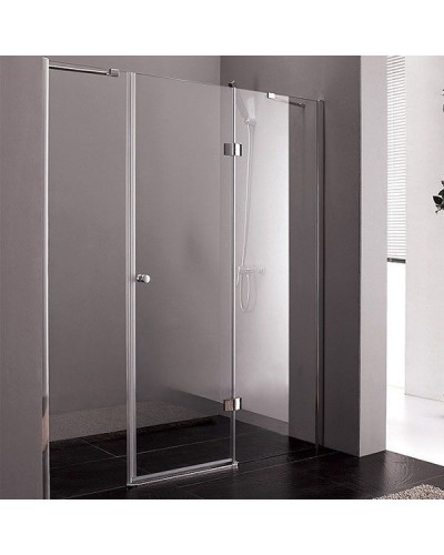 Душевая дверь в нишу Cezares Verona B-13-90 185 профиль Хром стекло прозрачное