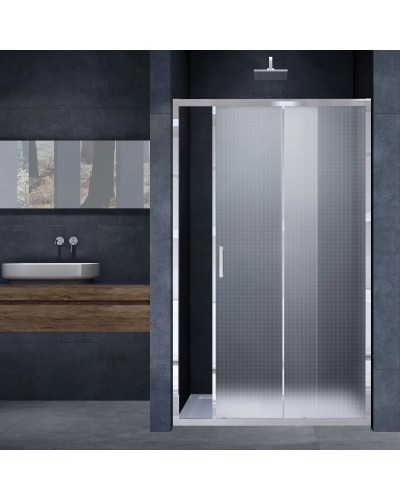 Душевая дверь 110 см Vincea Alpha VDS-3AL110MT текстурное