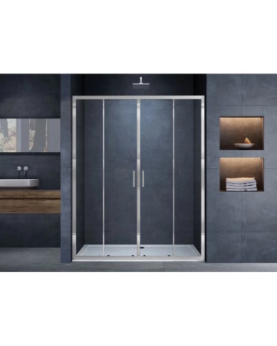 Душевая дверь 160 см Vincea Alpha VDS-3AL2160CL прозрачное