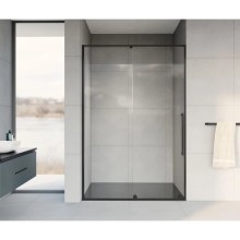 Душевая дверь 120 см Vincea Arno VPS-1A120CLB прозрачное