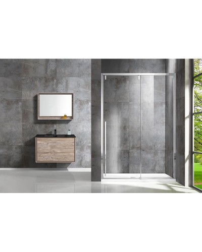 Душевая дверь 130 см Vincea Lugano VDS-1L130CL-1 прозрачное