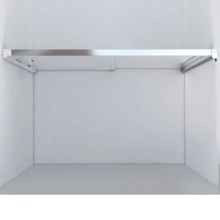 Душевая дверь 130 см Vincea Lugano VDS-1L130CL-1 прозрачное