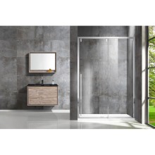 Душевая дверь 140 см Vincea Lugano VDS-1L140CL-1 прозрачное