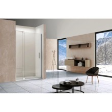 Душевая дверь 81,2-90 см Vincea Extra VDP-1E8090CL прозрачное