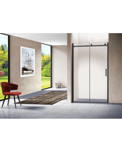 Душевая дверь 120 см Vincea Como VPS-1C120CLB прозрачное