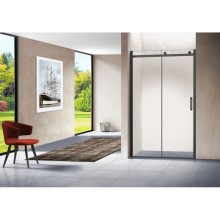 Душевая дверь 130 см Vincea Como VPS-1C130CLB прозрачное