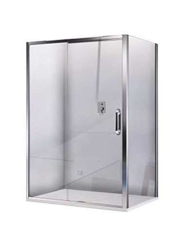 Душевая дверь в нишу Good Door Antares WTW-120 120 профиль Хром стекло прозрачное