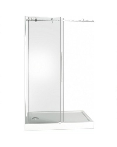 Душевая дверь в нишу Good Door Puerta WTW-140-C-CH 140 профиль Хром стекло прозрачное