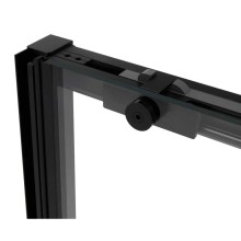 Душевая дверь 110 см Vincea Slim Soft VDS-1SS110CLB прозрачное