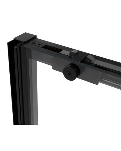 Душевая дверь 120 см Vincea Slim Soft VDS-1SS120CLB прозрачное