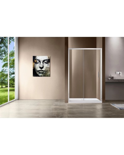 Душевая дверь 115 см Vincea Garda VDS-1G115CL прозрачное