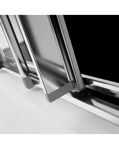 Дверь душевого уголка Radaway EVO DW 80x200 профиль Хром стекло прозрачное