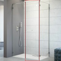 Душевая дверь Radaway Arta KDS II 53 386521-03-01R петли Хром стекло прозрачное