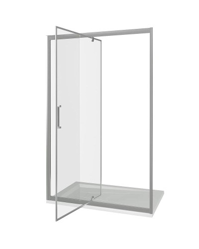 Душевая дверь Good Door Orion WTW-PD-140-C-CH 140 профиль Хром стекло прозрачное