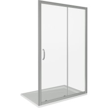 Душевая дверь в нишу Good Door Infinity WTW-130-C-CH 130 профиль Хром стекло прозрачное