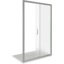 Душевая дверь в нишу Good Door Infinity WTW-130-C-CH 130 профиль Хром стекло прозрачное