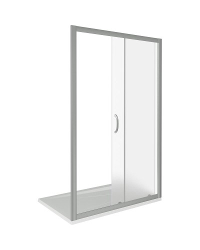 Душевая дверь в нишу Good Door Infinity WTW-130-C-CH 130 профиль Хром стекло прозрачное