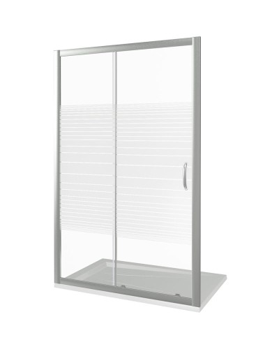 Душевая дверь в нишу Good Door Infinity WTW-130-C-CH 130 профиль Хром стекло прозрачное